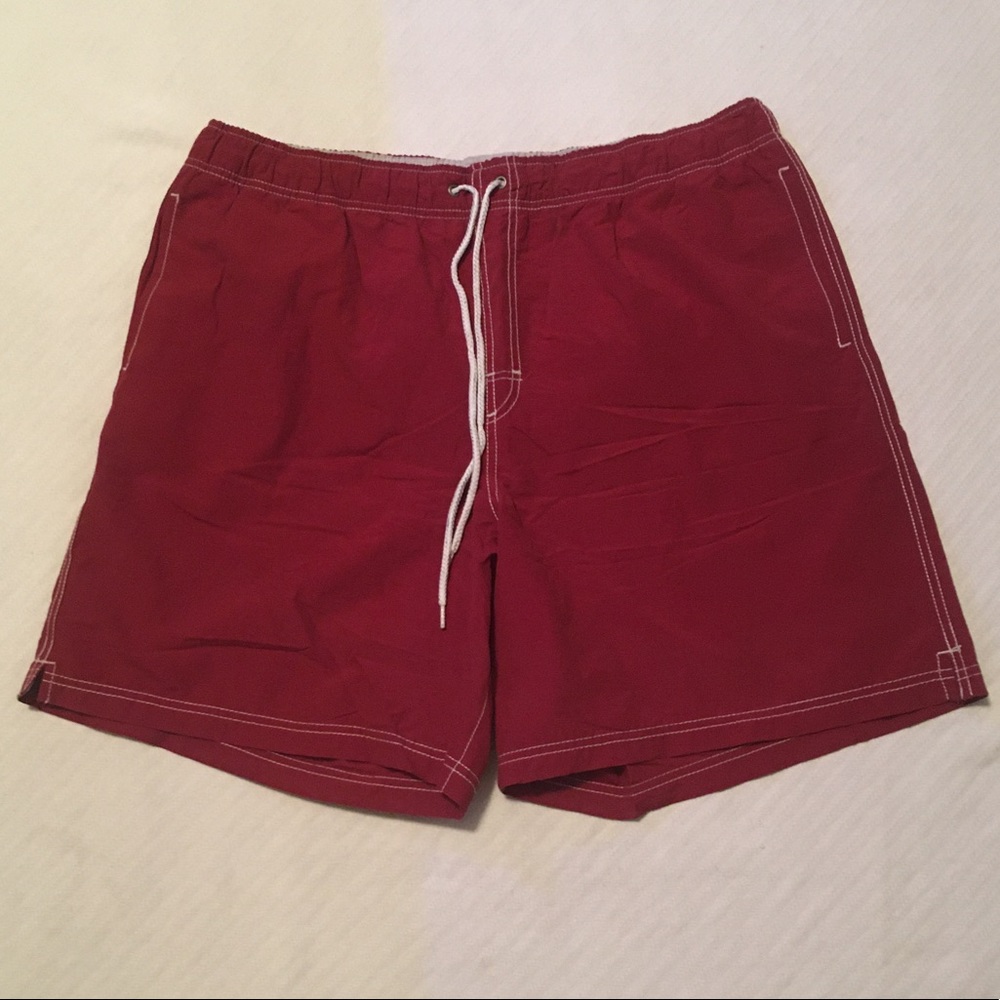 NWOT Dark Rusty-red Colored Men’s Swimwear Size XL